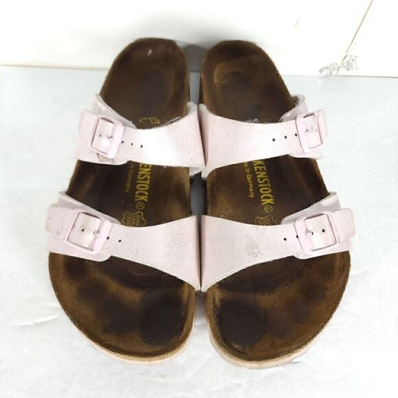 BIRKENSTOCK Women's Sydney Birko-Flor Graceful Rose SoftFB Slide Sandal EU38 US7 - Picture 5 of 14